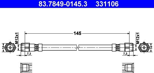 ATE 83.7849-0145.3 - Fren Hortumu parcadolu.com