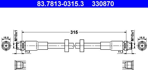 ATE 83.7813-0315.3 - Fren Hortumu parcadolu.com