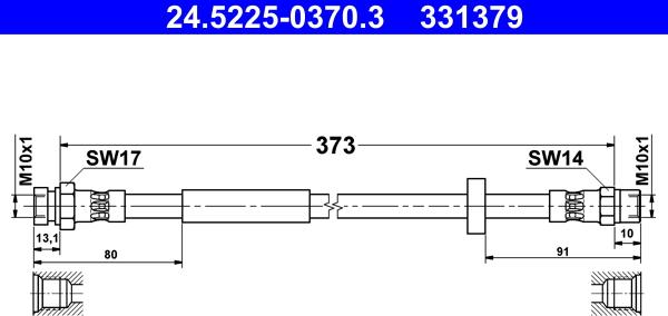 ATE 24.5225-0370.3 - Fren Hortumu parcadolu.com