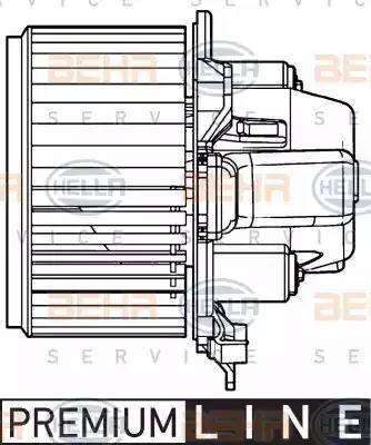 BEHR HELLA Service 8EW 351 039-331 - Kalorifer Motoru parcadolu.com