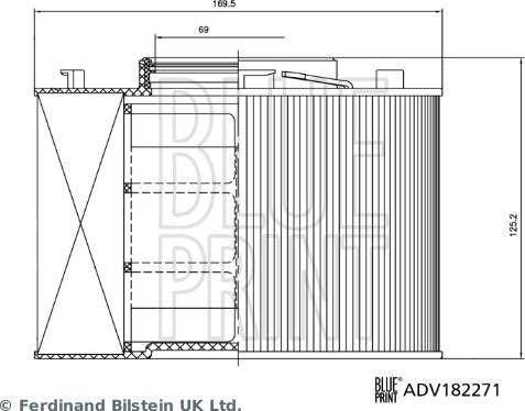 Blue Print ADV182271 - HAVA FILTRESI 2.0TFSI A4 16> A5 17> 2.0TFSI CVKB DBPA CVLA DKYA parcadolu.com