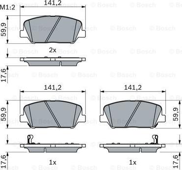 BOSCH 0 986 494 979 - Fren Balata Seti, Diskli Fren parcadolu.com