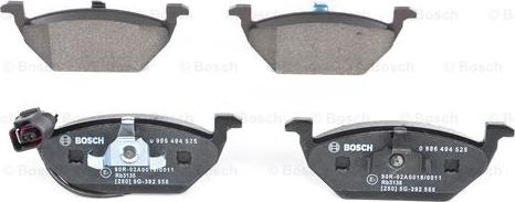 BOSCH 0 986 494 525 - Fren Balata Seti, Diskli Fren parcadolu.com