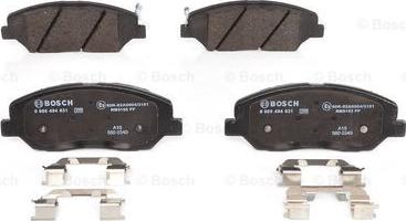 BOSCH 0 986 494 631 - Fren Balata Seti, Diskli Fren parcadolu.com