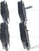 BOSCH 0 986 494 857 - ARKA FREN BALATASI NISSAN QASHQAI 2007> X TRAIL 2000> parcadolu.com