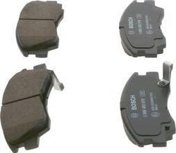 BOSCH 0 986 460 978 - BALATA FREN ON-MITSUBISHI  L300 90-08- L200 86-97  parcadolu.com