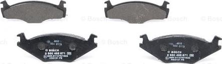 BOSCH 0 986 468 871 - FREN BALATASI ON WVA 20887  SEAT   IBIZA - CORDOBA 1.6  parcadolu.com