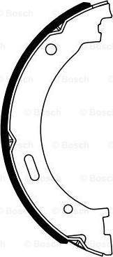 BOSCH 0 986 487 942 - El Fren Papuç Balata, Seti parcadolu.com