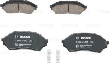 BOSCH 0 986 424 610 - Fren Balata Seti, Diskli Fren parcadolu.com