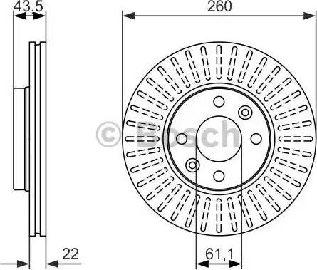 BOSCH 0 986 479 943 - Fren Diski parcadolu.com