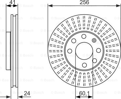 BOSCH 0 986 479 917 - Fren Diski parcadolu.com