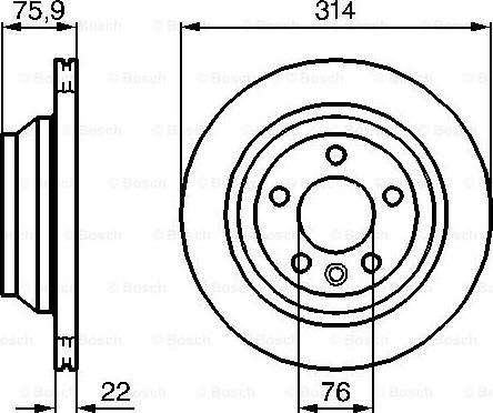 BOSCH 0 986 479 094 - Fren Diski parcadolu.com