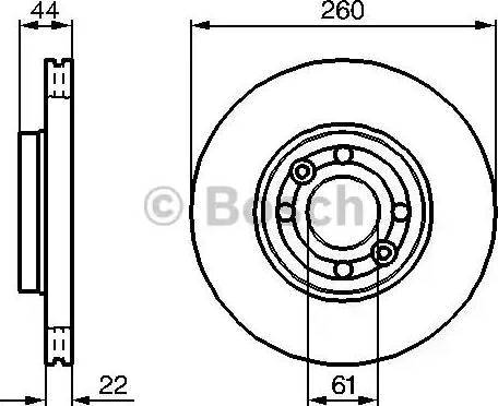 BOSCH 0 986 479 080 - Fren Diski parcadolu.com