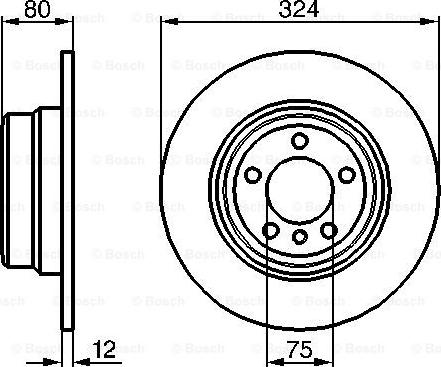 BOSCH 0 986 479 167 - FREN AYNASI ARKA parcadolu.com