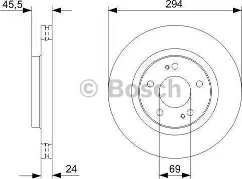 BOSCH 0 986 479 528 - Fren Diski parcadolu.com