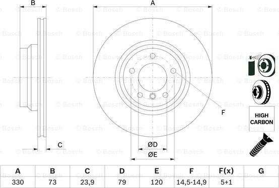 BOSCH 0 986 479 215 - FREN AYNASI ON parcadolu.com