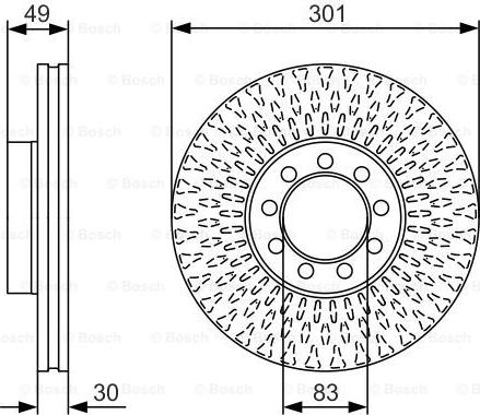 BOSCH 0 986 479 A23 - Fren Diski parcadolu.com