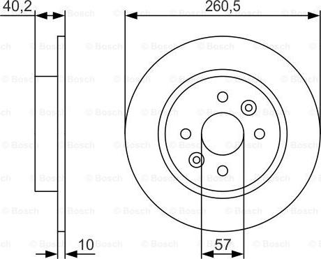 BOSCH 0 986 479 S85 - Fren Diski parcadolu.com