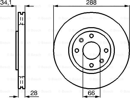 BOSCH 0 986 478 980 - ON FREN DISK AYNASI HAVALI C5 C5 II 2.0HDI - 2.2HDI - 3.0 V6 01> XANTIA XANTIA II 3.0 V6 - 2.0T - 1. parcadolu.com