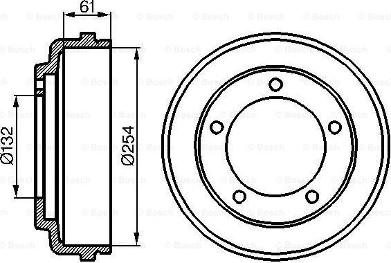 BOSCH 0 986 477 048 - ARKA KAMPANA TRANSIT T12 93>00 92VB 1126 AA parcadolu.com