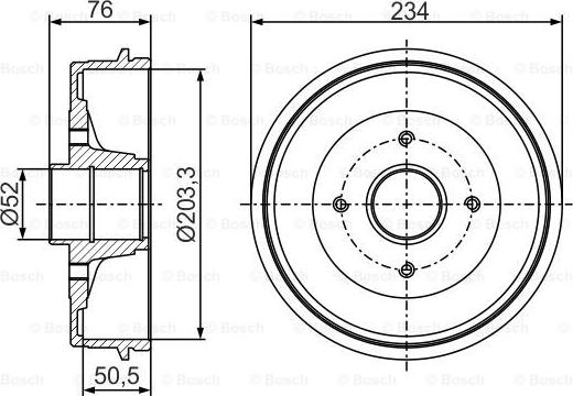 BOSCH 0 986 477 289 - FREN KAMPANASI RENAULT  CLIO II - SYMBOL I  02- parcadolu.com