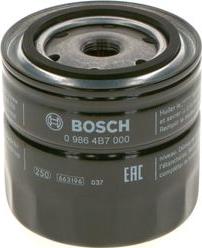 BOSCH 0 986 4B7 000 - Yağ filtresi parcadolu.com