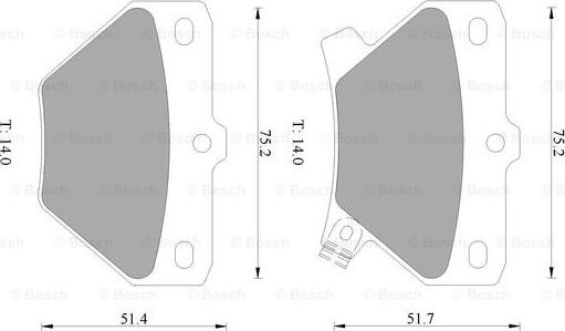 BOSCH 0 986 505 226 - Fren Balata Seti, Diskli Fren parcadolu.com