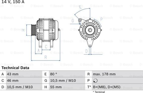 BOSCH 0 986 041 930 - Alternatör parcadolu.com