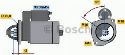 BOSCH 0 986 018 970 - Marş Dinamosu parcadolu.com