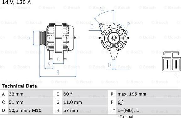 BOSCH 0 986 081 060 - Alternatör parcadolu.com