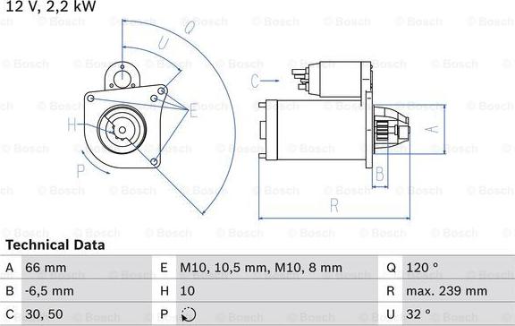 BOSCH 0 986 020 141 - Marş Dinamosu parcadolu.com