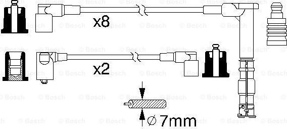 BOSCH 0 986 356 315 - BUJI KABLOSU TK. M119 W124 93>95 W210 96>97 W140 91>98 parcadolu.com