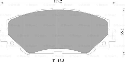 BOSCH 0 986 AB9 361 - Fren Balata Seti, Diskli Fren parcadolu.com