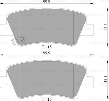 BOSCH 0 986 AB3 133 - Fren Balata Seti, Diskli Fren parcadolu.com