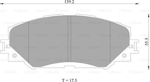 BOSCH 0 986 AB2 396 - Fren Balata Seti, Diskli Fren parcadolu.com