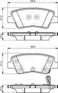 BOSCH 0 986 TB3 204 - Fren Balata Seti, Diskli Fren parcadolu.com