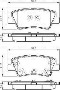 BOSCH 0 986 TB3 203 - Fren Balata Seti, Diskli Fren parcadolu.com