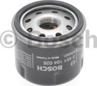 BOSCH 0 451 104 025 - Yağ filtresi parcadolu.com