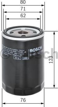 BOSCH 0 451 103 086 - YAG FILTRESI BMW M20 - E28-E30-E34 parcadolu.com