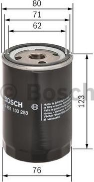 BOSCH 0 451 103 258 - YAG FILTRESI parcadolu.com