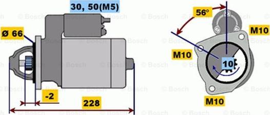 BOSCH 0 001 108 183 - Marş Dinamosu parcadolu.com