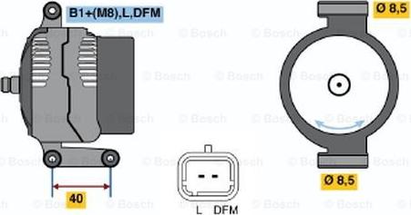 BOSCH 0 124 325 031 - Alternatör parcadolu.com