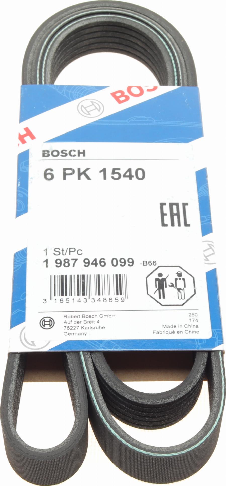 BOSCH 1 987 946 099 - Kanallı V kayışı parcadolu.com