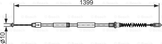 BOSCH 1987482539 - El Fren Teli parcadolu.com