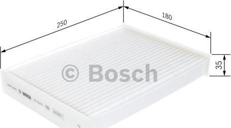 BOSCH 1 987 435 010 - POLEN FILTRESI DOKKER LODGY ZOE 1.2 - 1.5 - 1.6 parcadolu.com