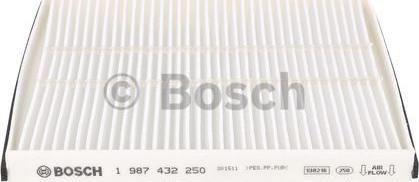 BOSCH 1 987 432 250 - Filtre, kabin havası parcadolu.com