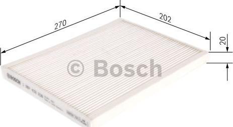 BOSCH 1 987 432 236 - FILTRE POLEN-SUZUKI  GRAND-VITARA 06-11   parcadolu.com