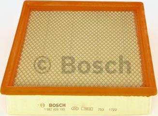 BOSCH 1987429193 - Hava Filtresi parcadolu.com