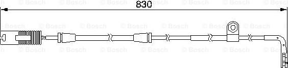 BOSCH 1 987 474 958 - Balata İkaz Kablosu, Balata Fişi parcadolu.com