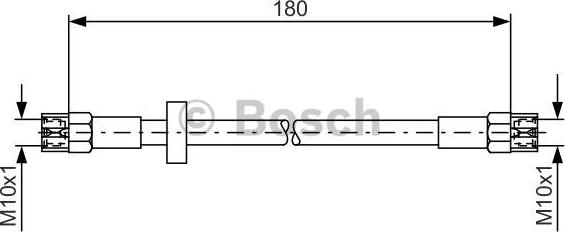 BOSCH 1 987 476 216 - Fren Hortumu parcadolu.com